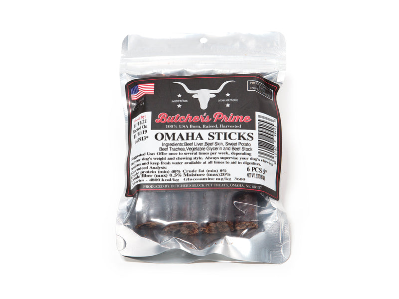 Butcher's Prime Omaha Sticks 5"
