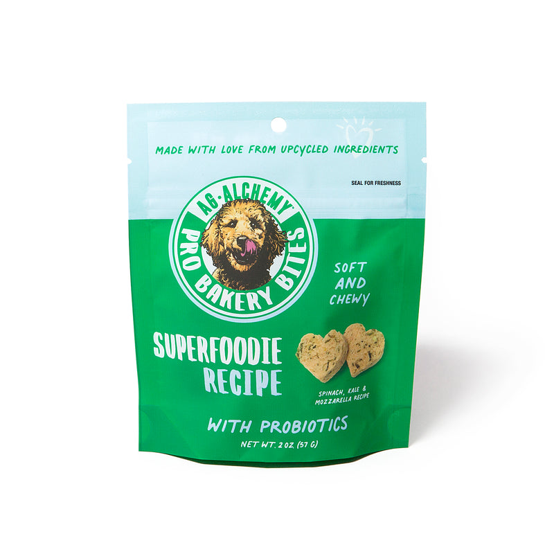 Pro Bakery Bites Soft & Chewy - Superfoodie Spinach Mozzarella & Kale 2oz (36 Count)